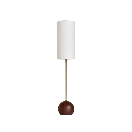 Orbis Wooden Sphere Floor Lamp