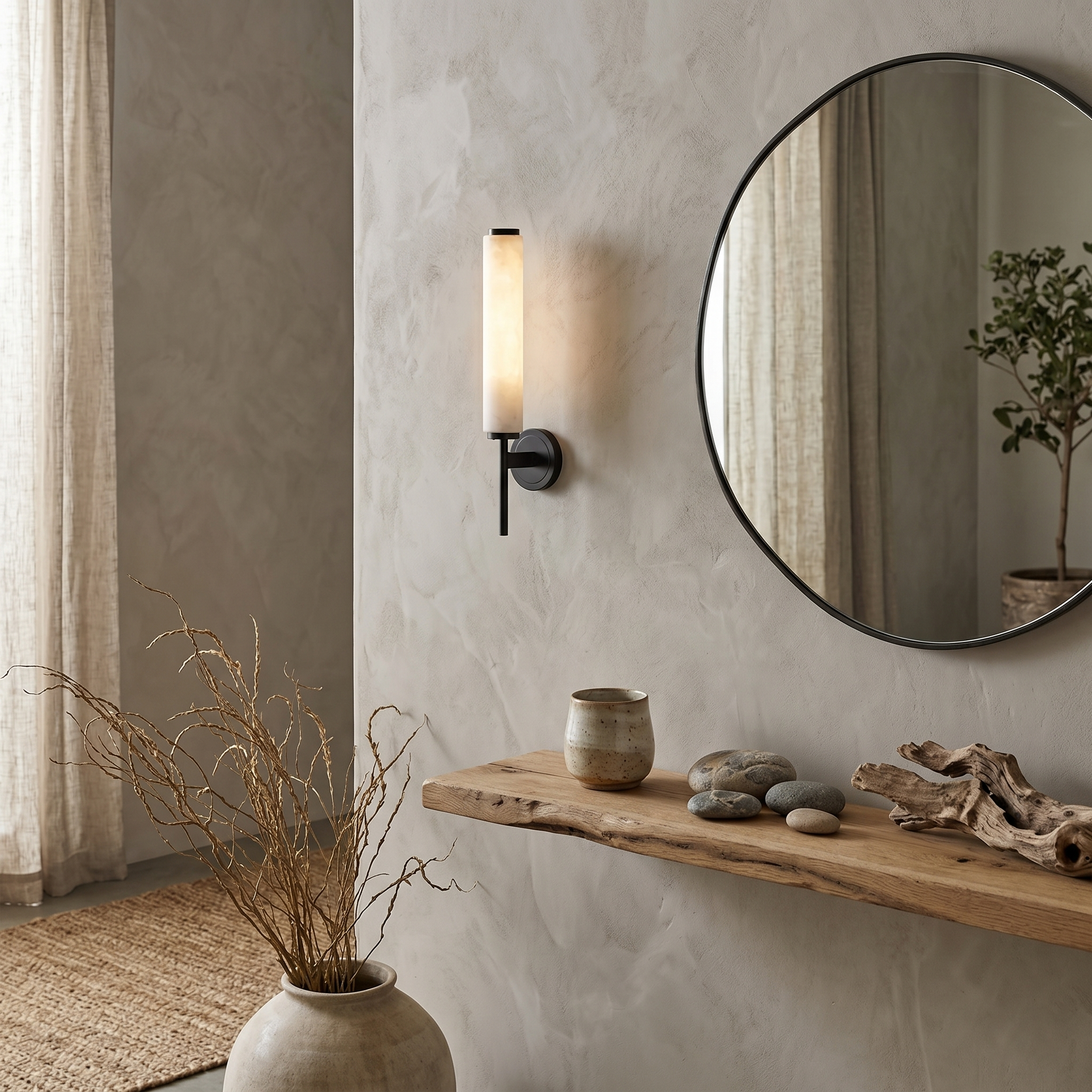Brindisi Alabaster Wall Lamp