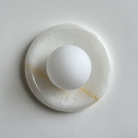 Orli White Onyx Sconce – detail 40