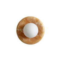Orli Yellow Onyx Sconce
