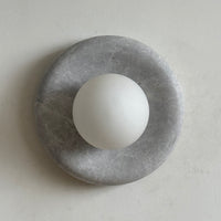 Orli Grey Marble Sconce – detail 14