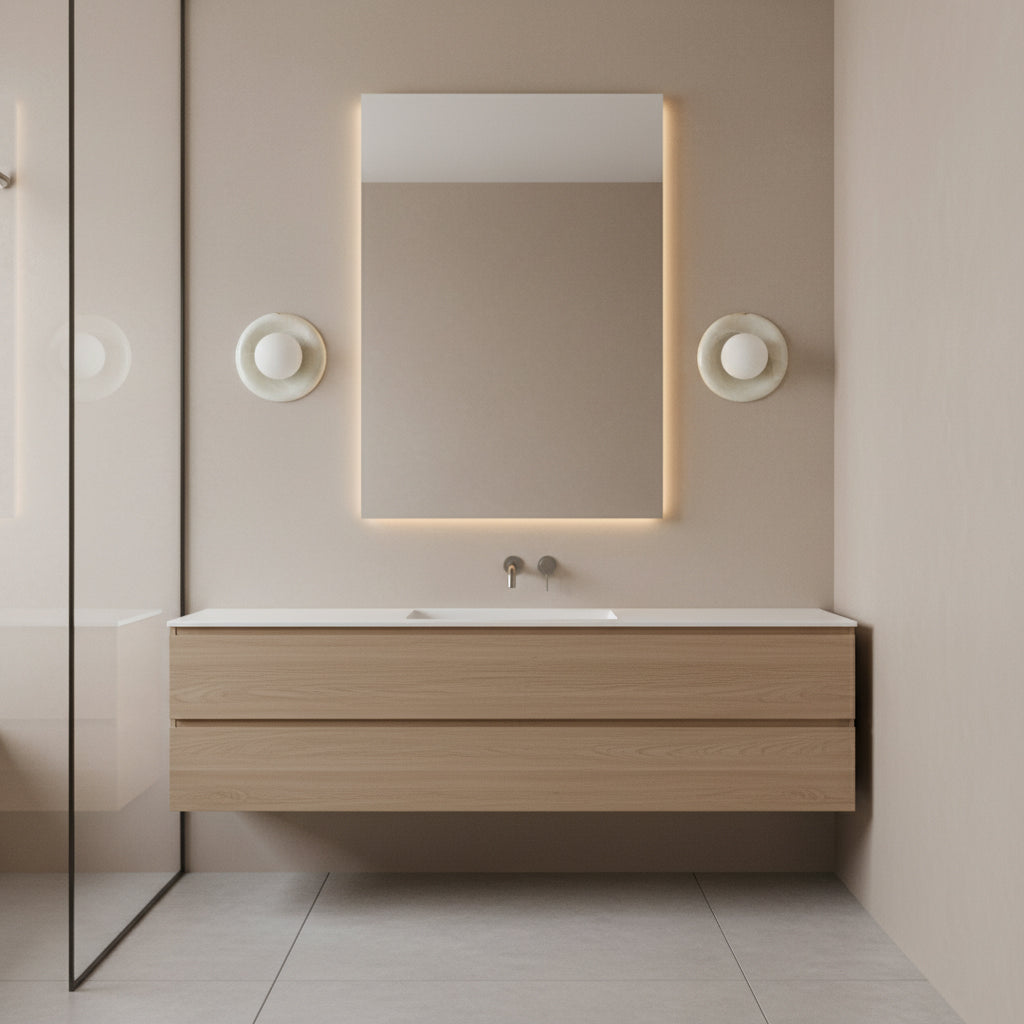 Orli White Jade Sconce