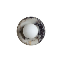 Orli White Marble Sconce