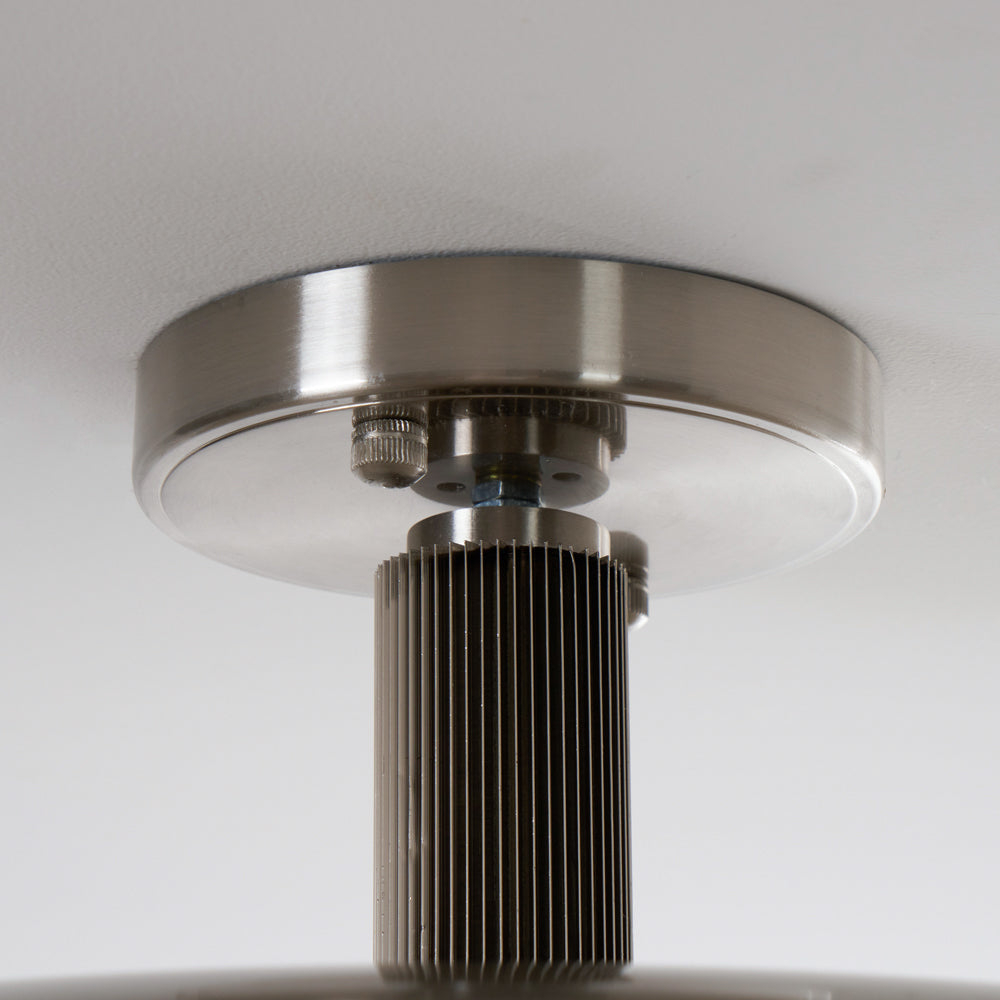Pot-Lid Style Flat-Panel Ceiling Light