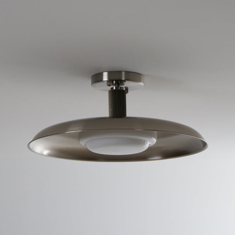 Pot-Lid Style Flat-Panel Ceiling Light