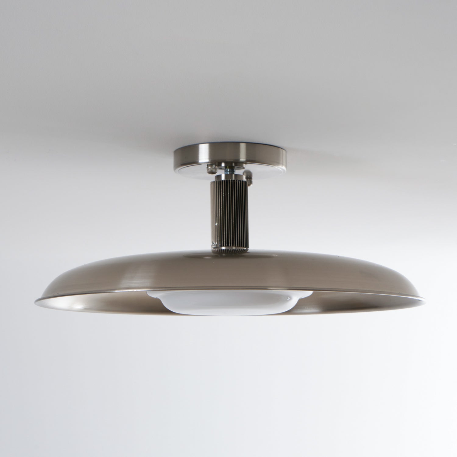 Pot-Lid Style Flat-Panel Ceiling Light