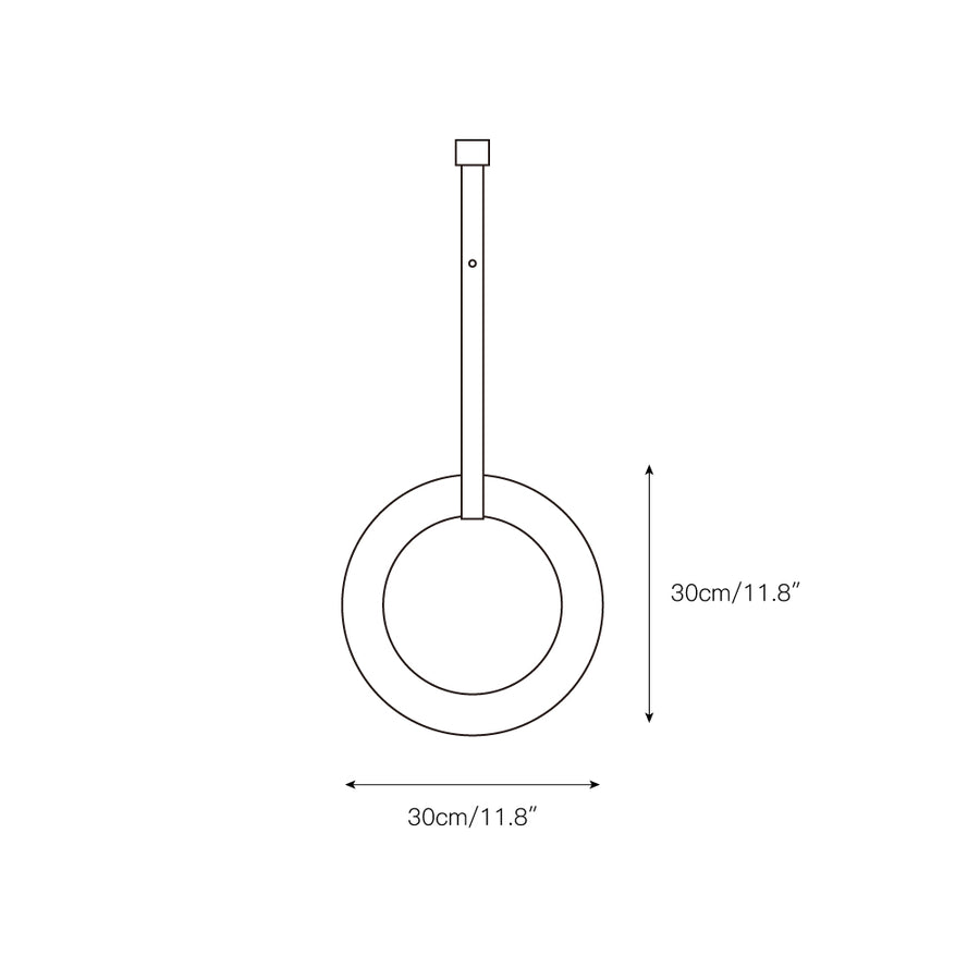 Oslo Alabaster Pendant Lamp – detail 3 — Dimension drawings 1