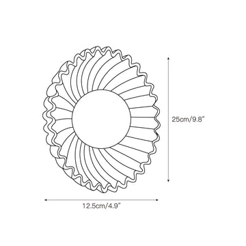 Ostro Marble Small Sconce – detail 3 — Dimension drawings 1