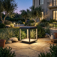Load image into Gallery viewer, Square Frame Fence Post Outdoor Light
