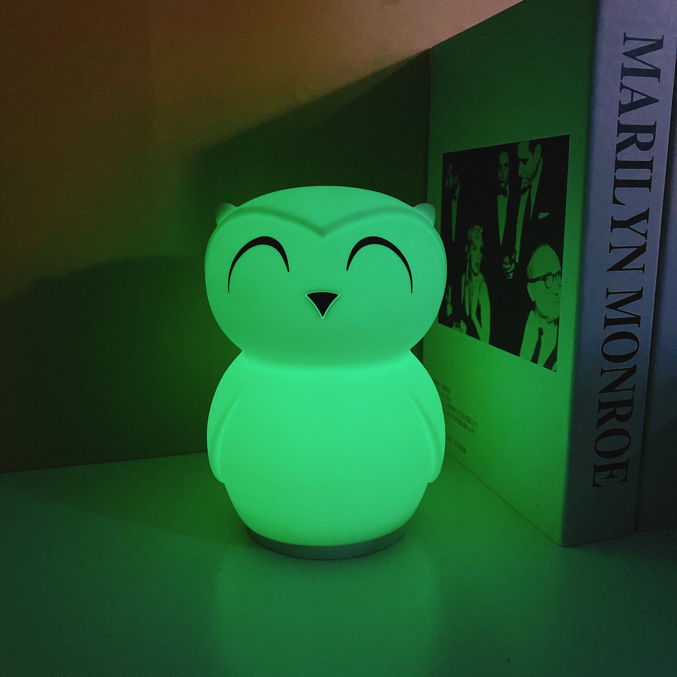 Owl Timing Night Light (built-in battery)