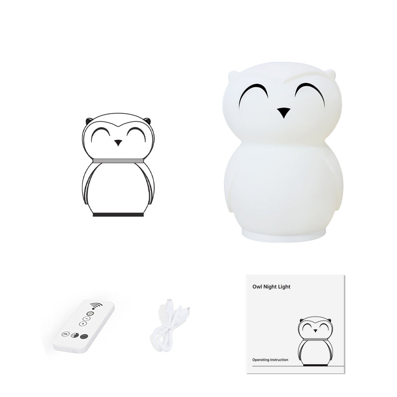 Owl Timing Night Light (built-in battery)