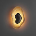 Load image into Gallery viewer, Oyster Hammered Onyx Sconce
