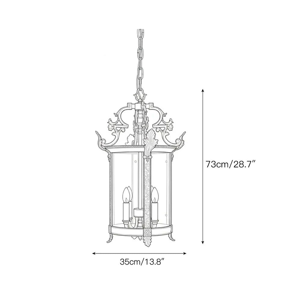 Pagoda Pendant Lamp