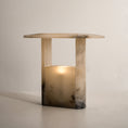 Load image into Gallery viewer, Pagoda Alabaster Table Lamp
