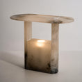 Load image into Gallery viewer, Pagoda Alabaster Table Lamp
