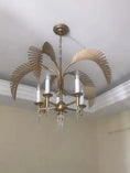 Load image into Gallery viewer, Palm Frond Chandelier
