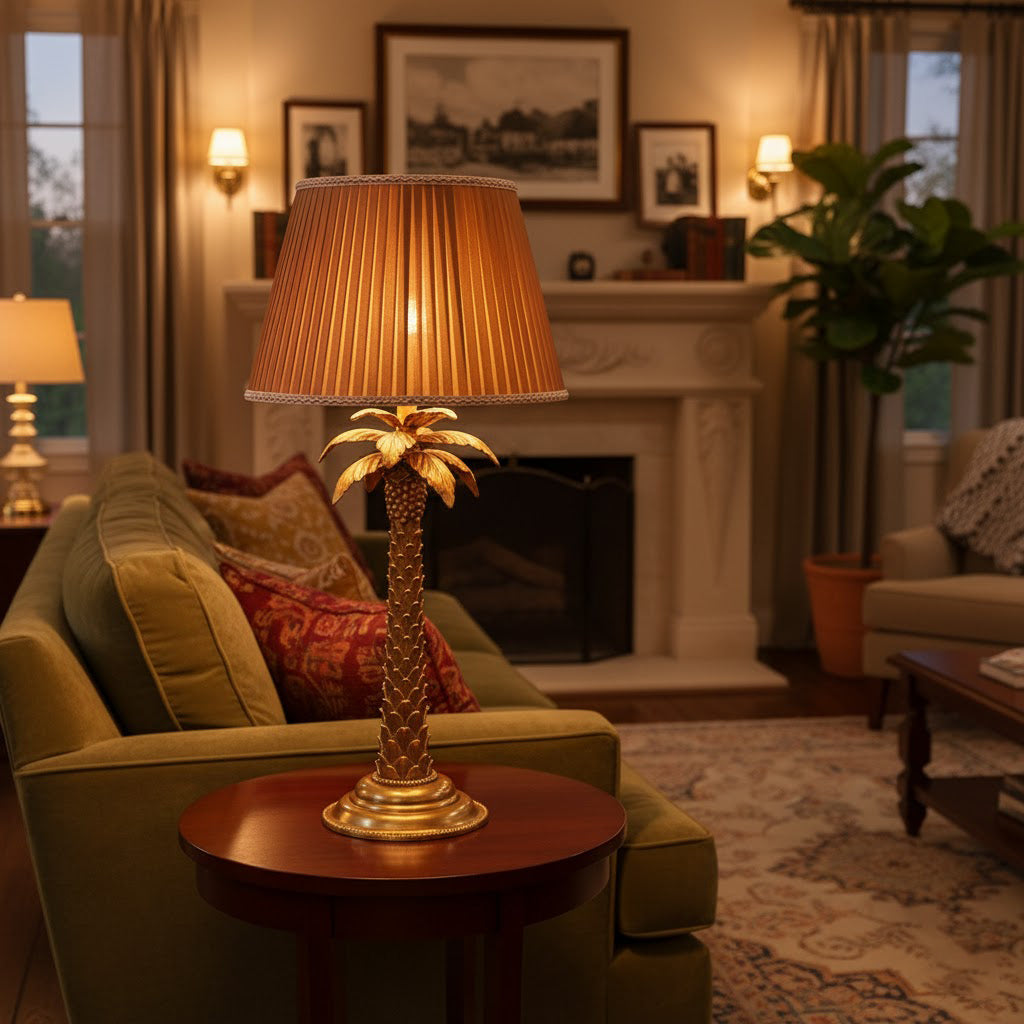Palm Tree Table Lamp