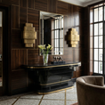 Bild in Galerie-Betrachter laden, Sofia Brass Wall Lamp
