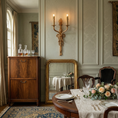 Load image into Gallery viewer, Madeleine Brass Wall Lamp
