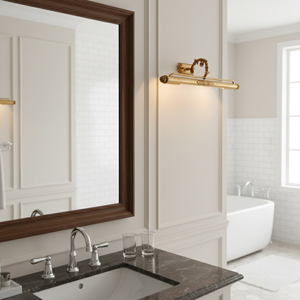 Pania Brass Wall Lamp