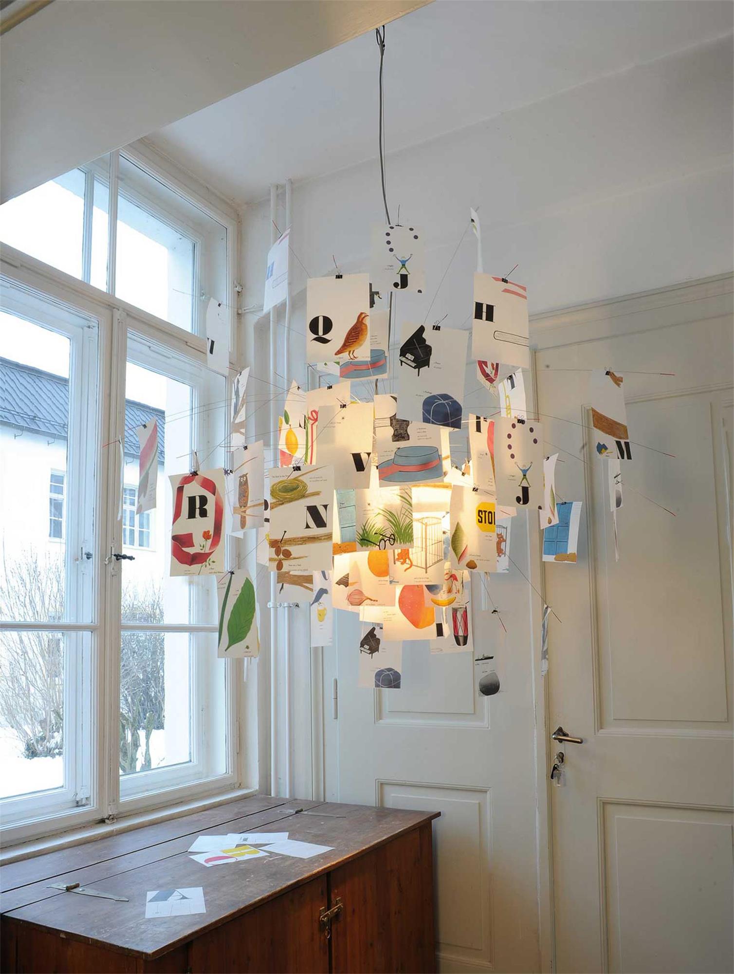 Lustre en papier