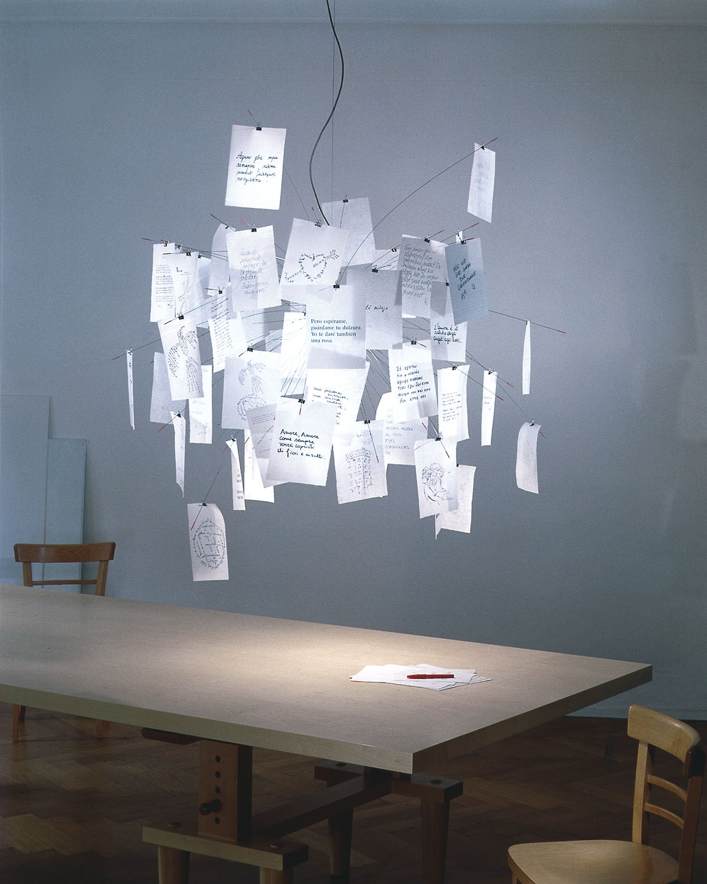 Lustre en papier