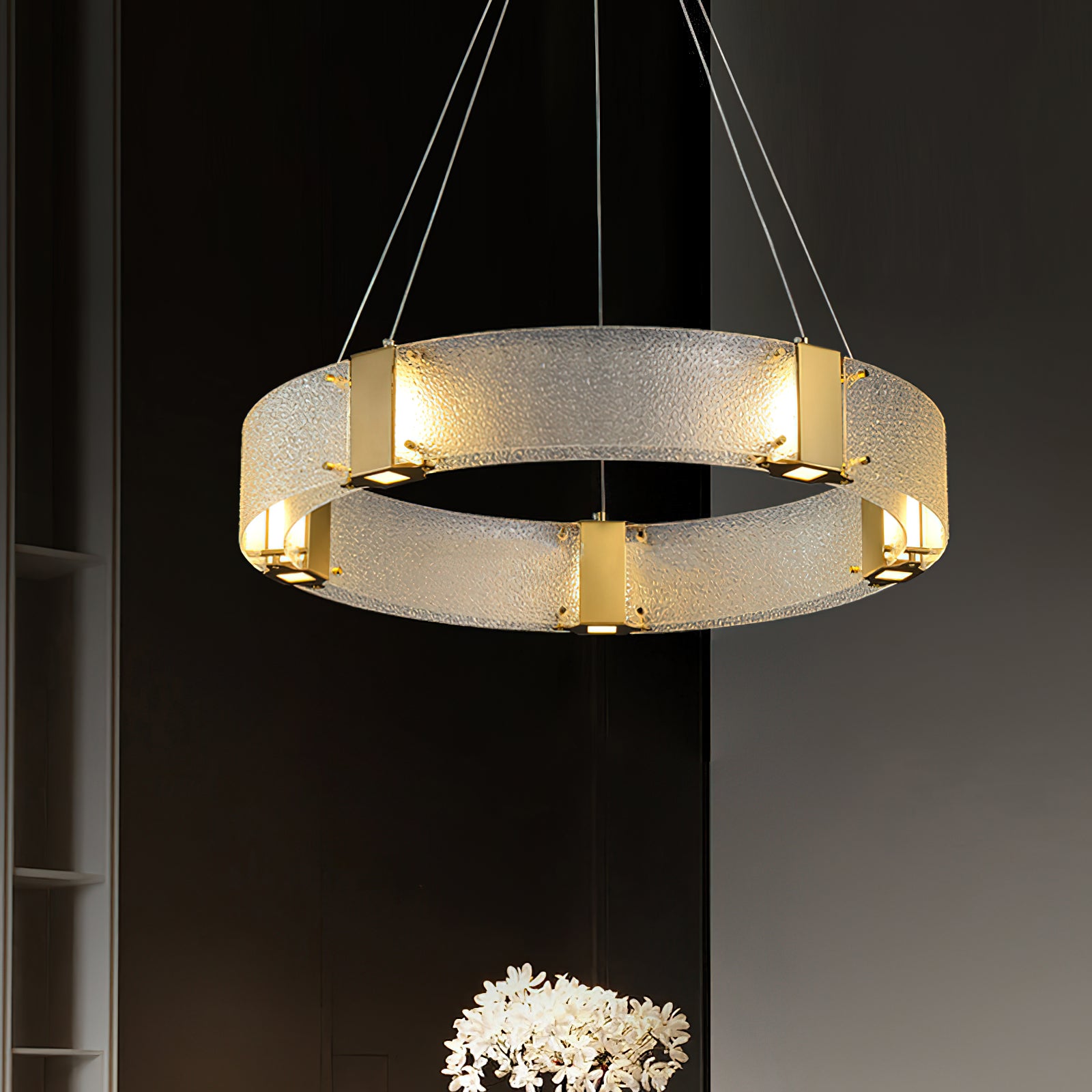 Parallel Ring Chandelier