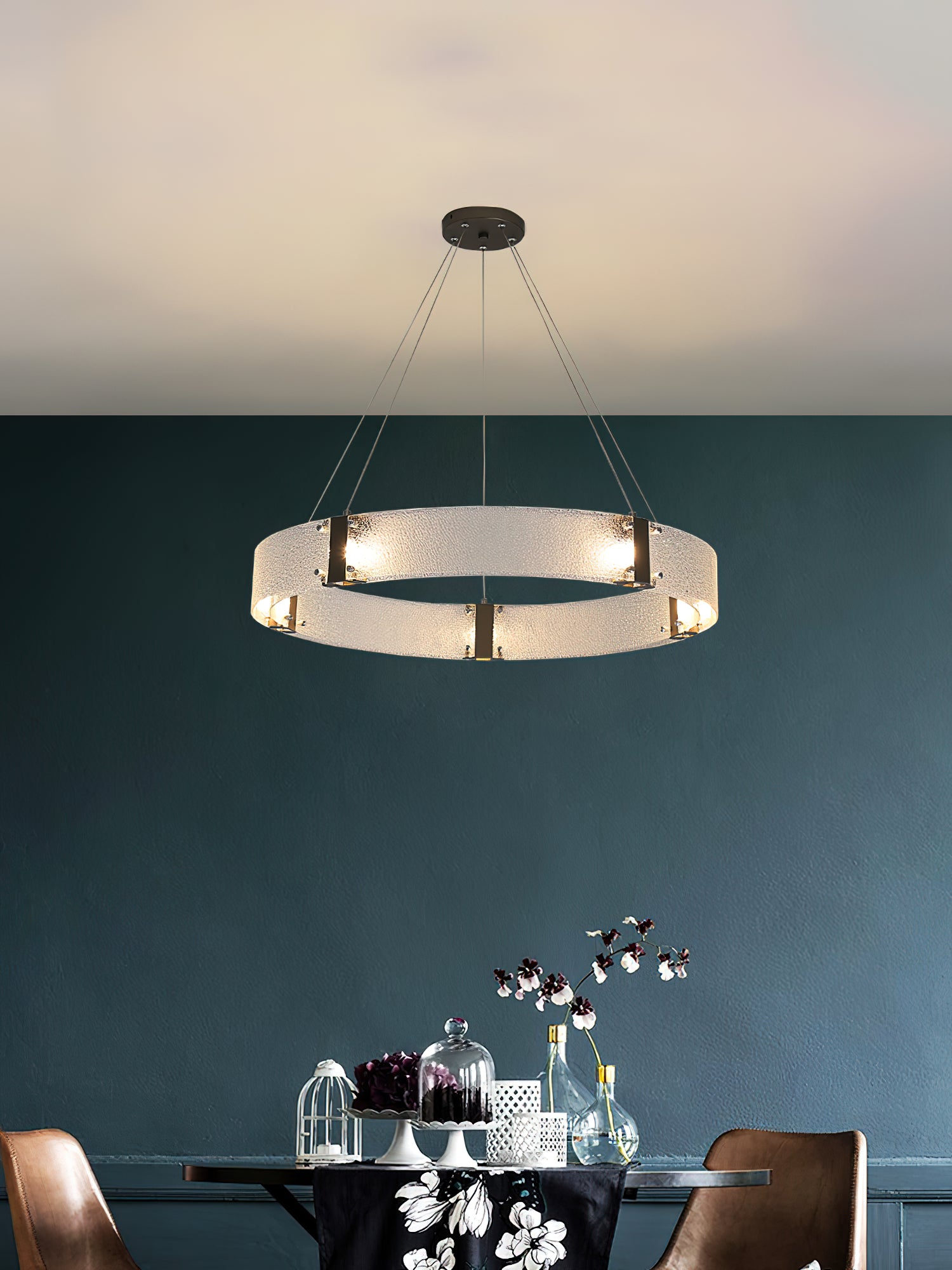 Parallel Ring Chandelier