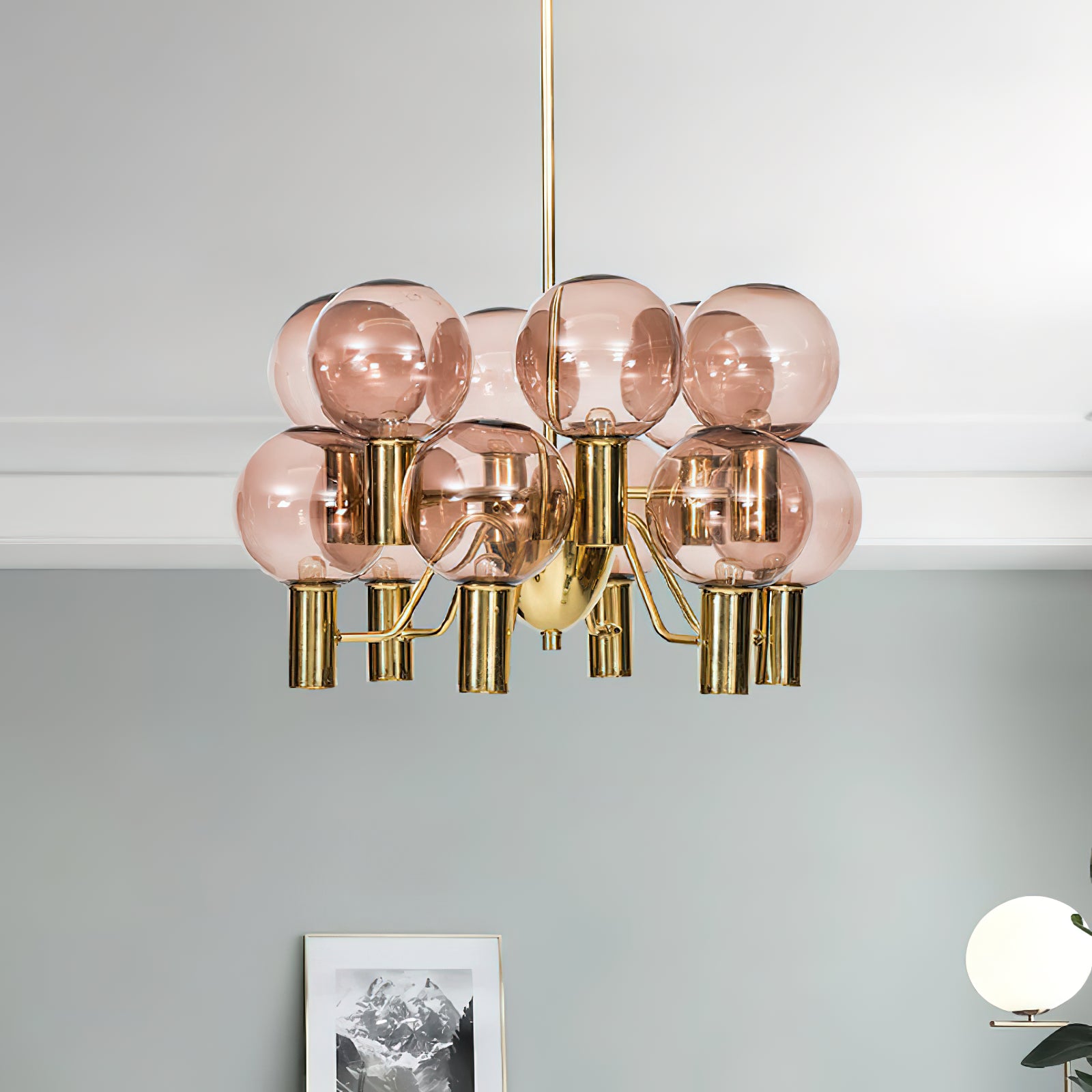 Patricia Glass Chandelier