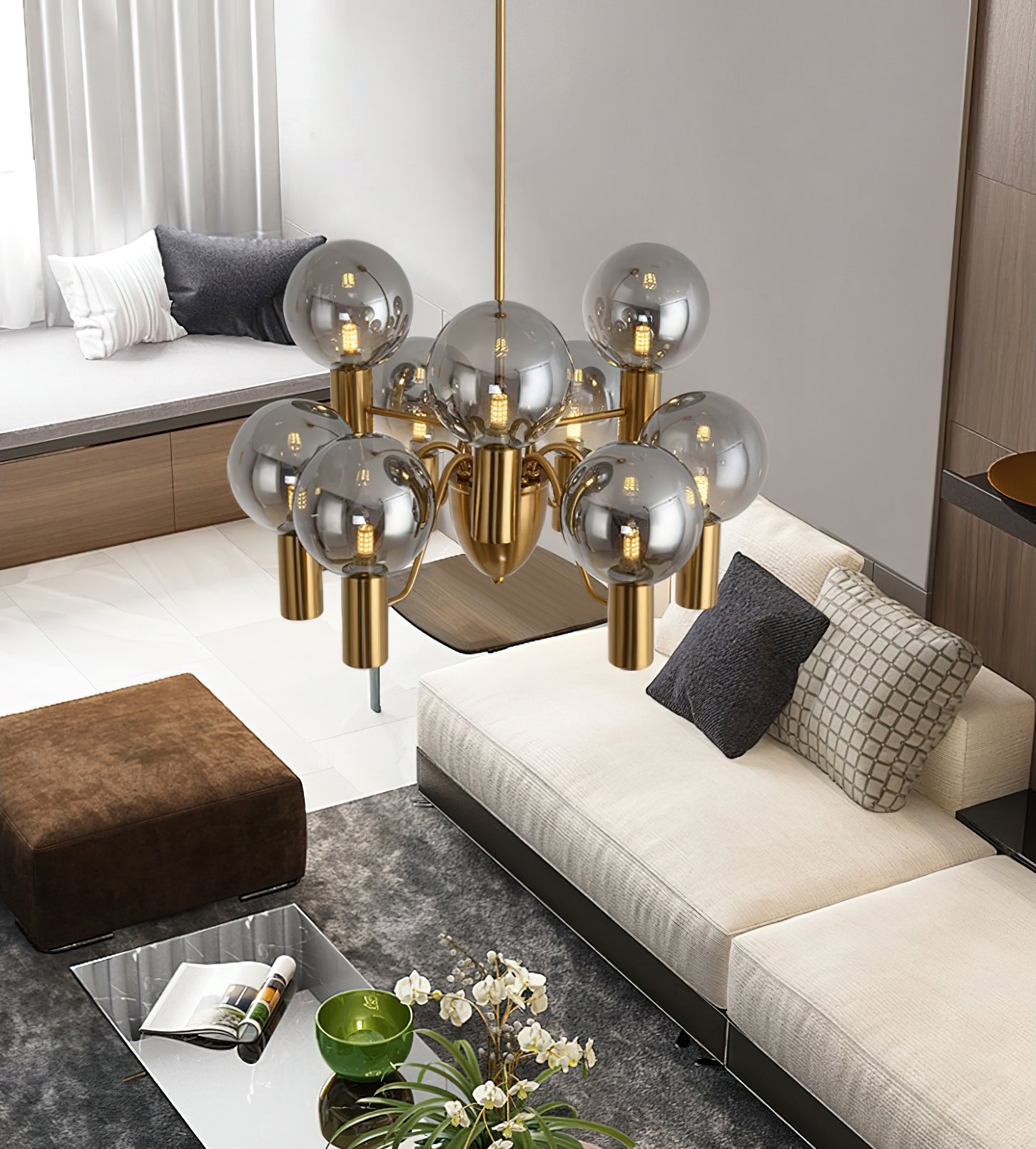 Patricia Glass Chandelier