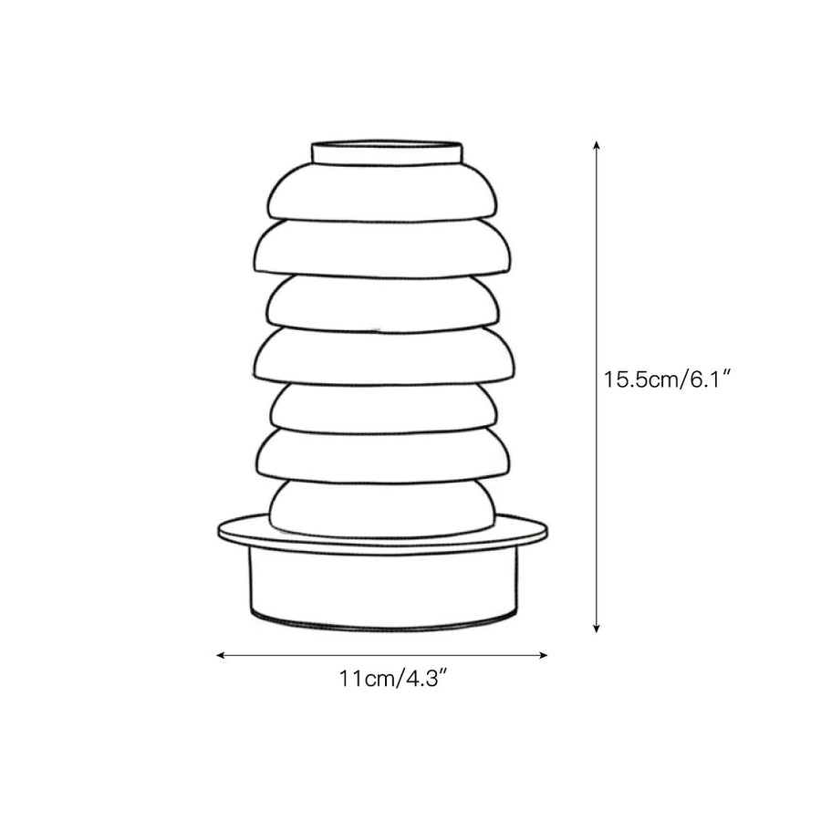 Payson Alabaster Table Lamp – detail 3 — Dimension drawings 1