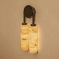 Load image into Gallery viewer, Payson Double Alabaster Wall Lamp
