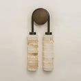 Load image into Gallery viewer, Payson Double Alabaster Wall Lamp
