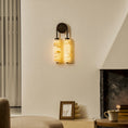 Load image into Gallery viewer, Payson Double Alabaster Wall Lamp
