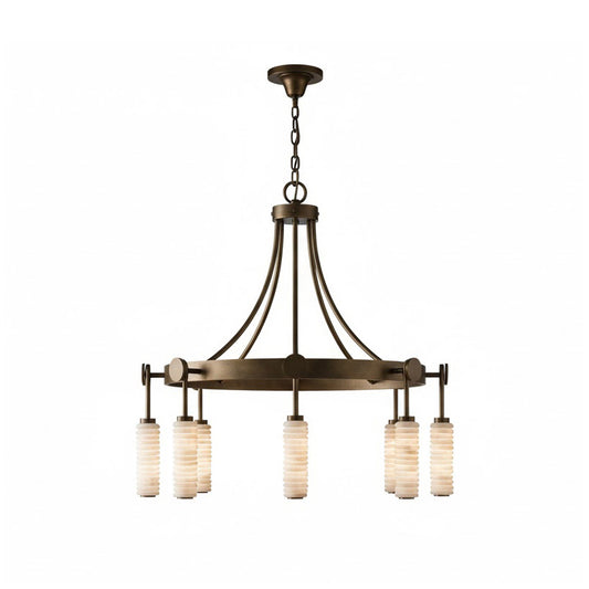 Payson Alabaster Chandelier