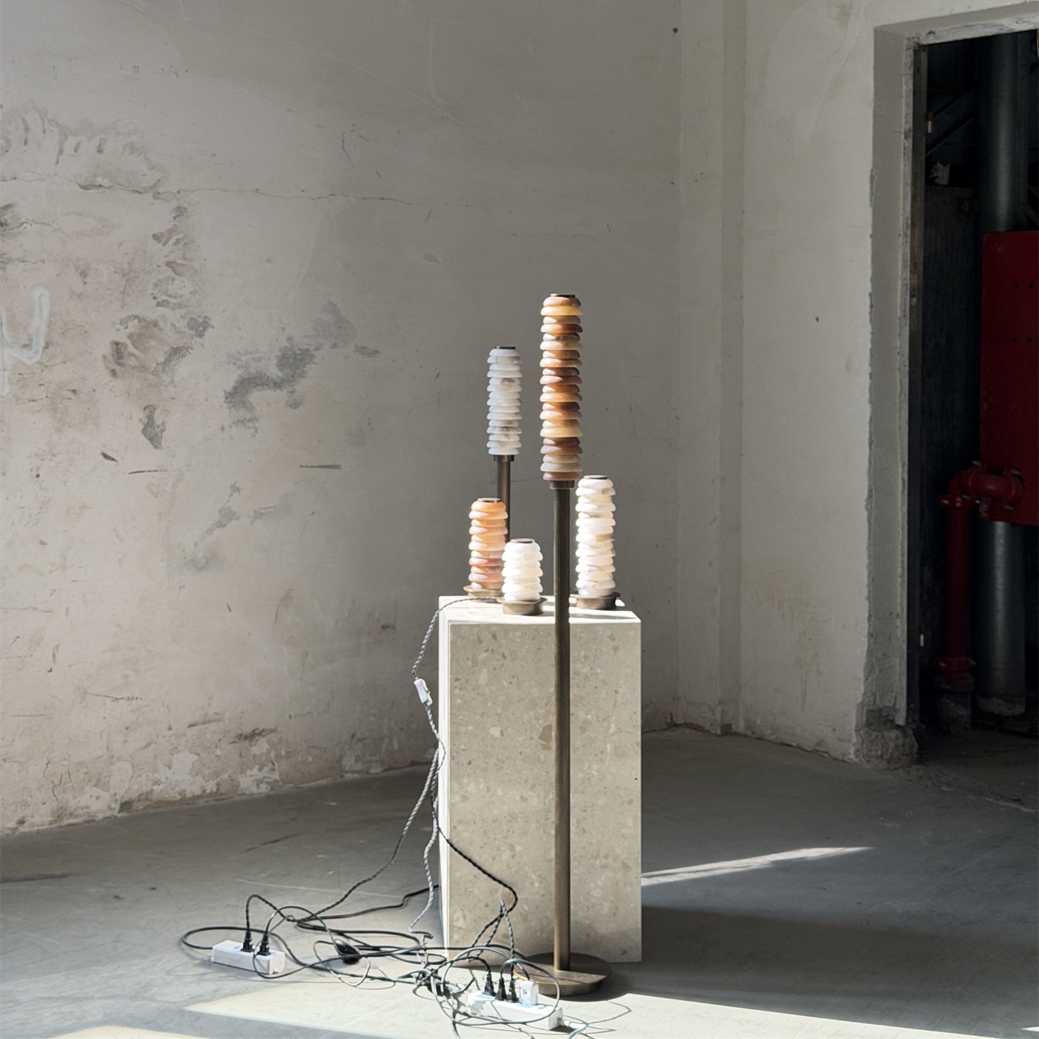 Payson Alabaster Floor Lamp