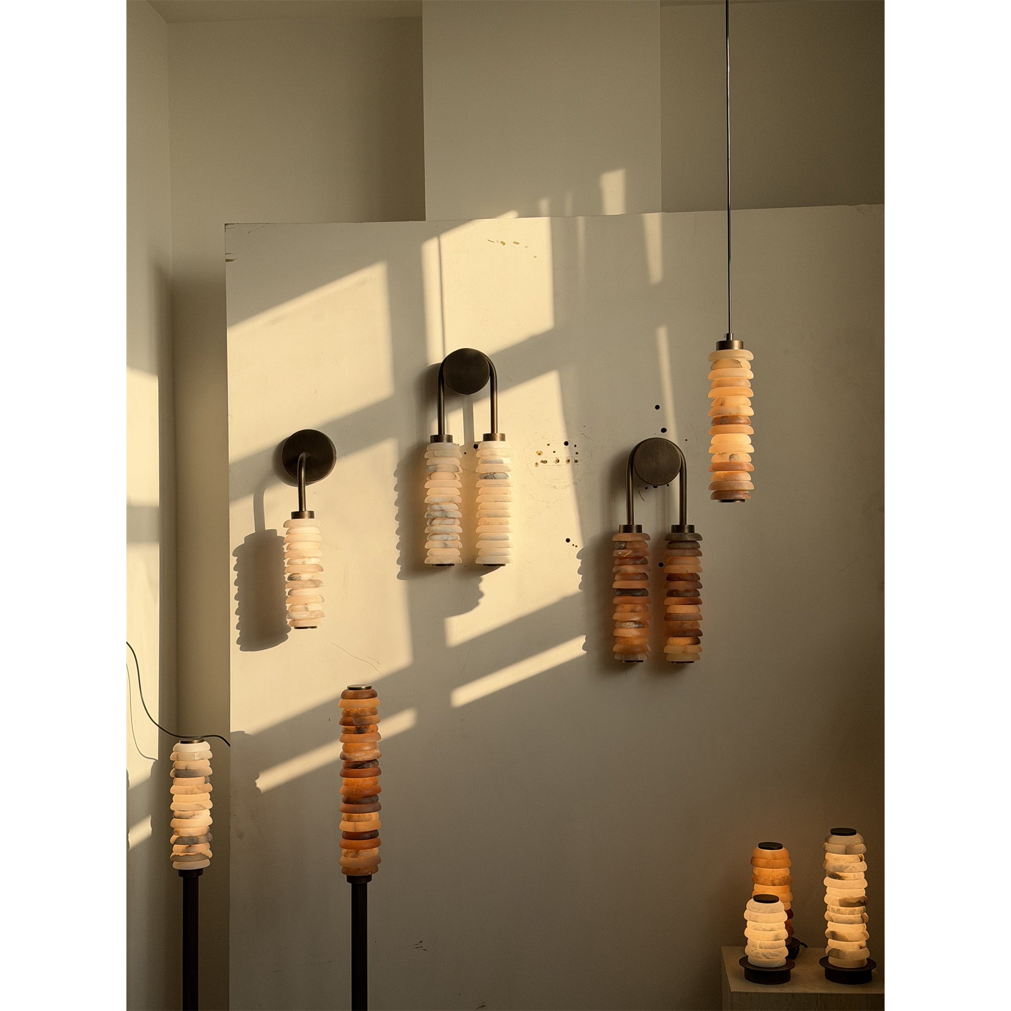 Payson Alabaster Floor Lamp