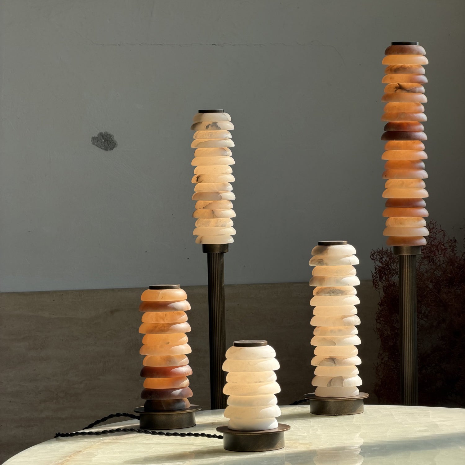 Payson Alabaster Floor Lamp