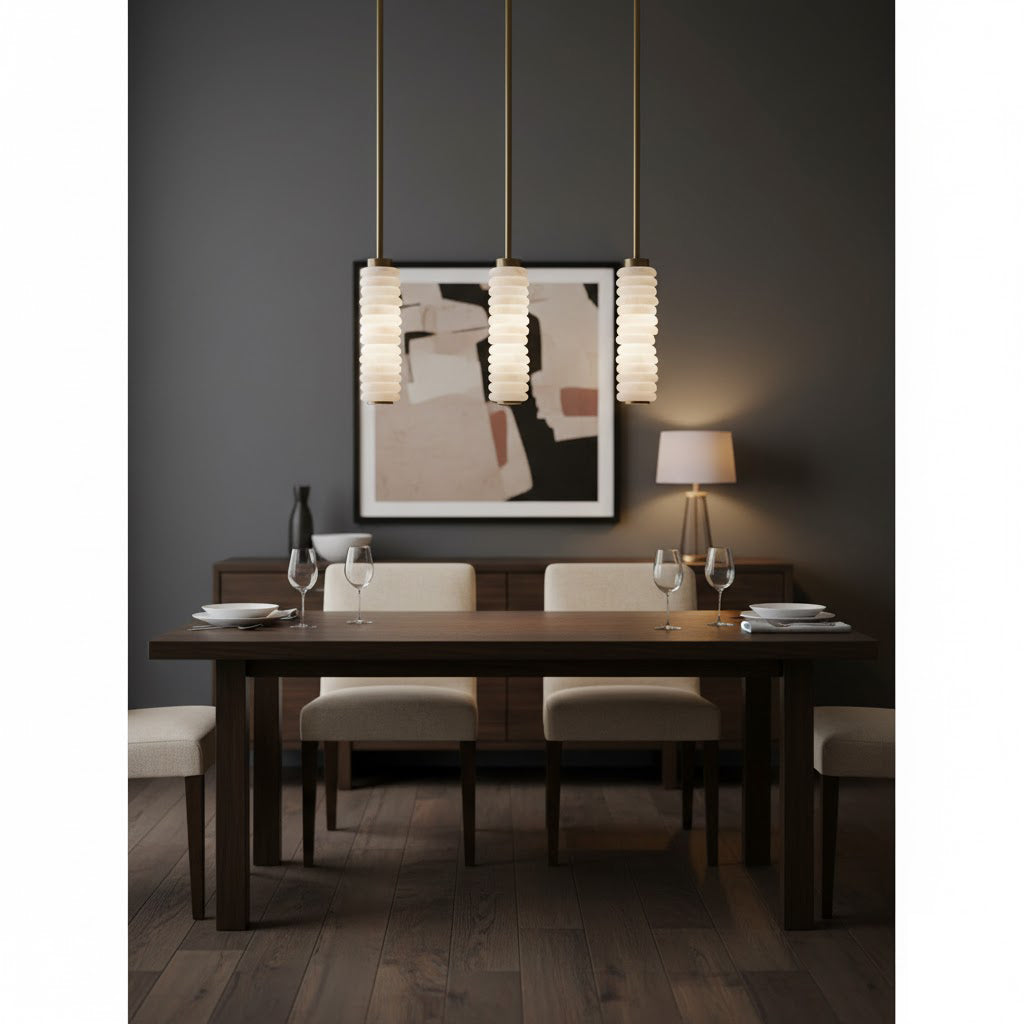 Payson Alabaster Pendant Lamp