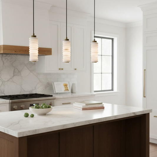 Payson Alabaster Pendant Lamp