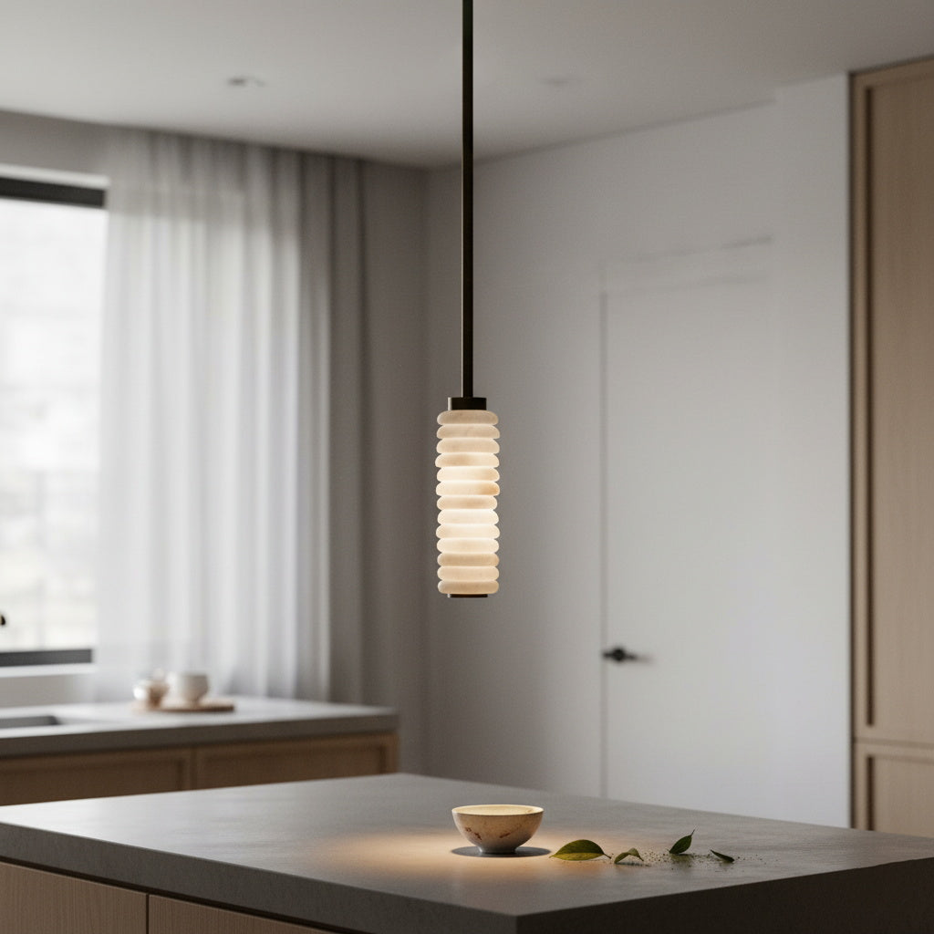 Payson Alabaster Pendant Lamp