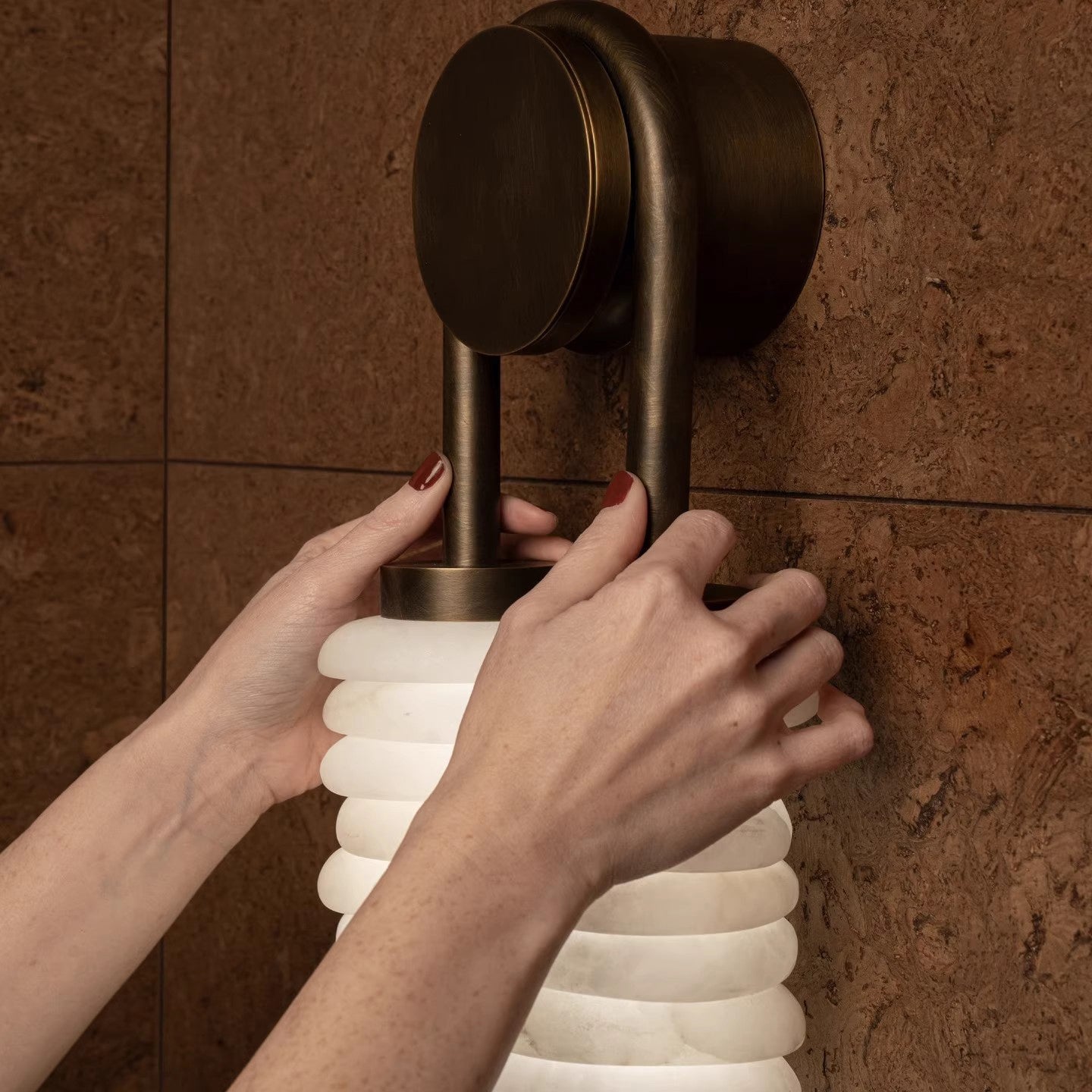 Payson Alabaster Wall Lamp