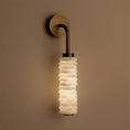 Load image into Gallery viewer, Payson Alabaster Wall Sconce
