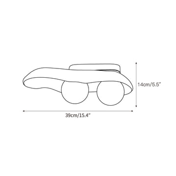 Pea Ceiling Lamp – detail 3 — Dimension drawings 1