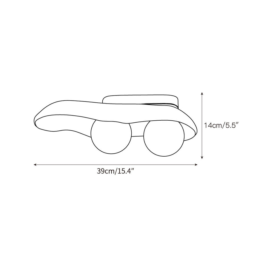 Pea Ceiling Lamp – detail 3 — Dimension drawings 1