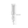 Load image into Gallery viewer, Pearl Alabaster Chandelier
