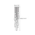 Load image into Gallery viewer, Pearl Alabaster Chandelier

