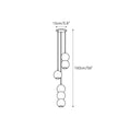 Load image into Gallery viewer, Pearl Alabaster Chandelier
