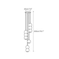Load image into Gallery viewer, Pearl Alabaster Chandelier
