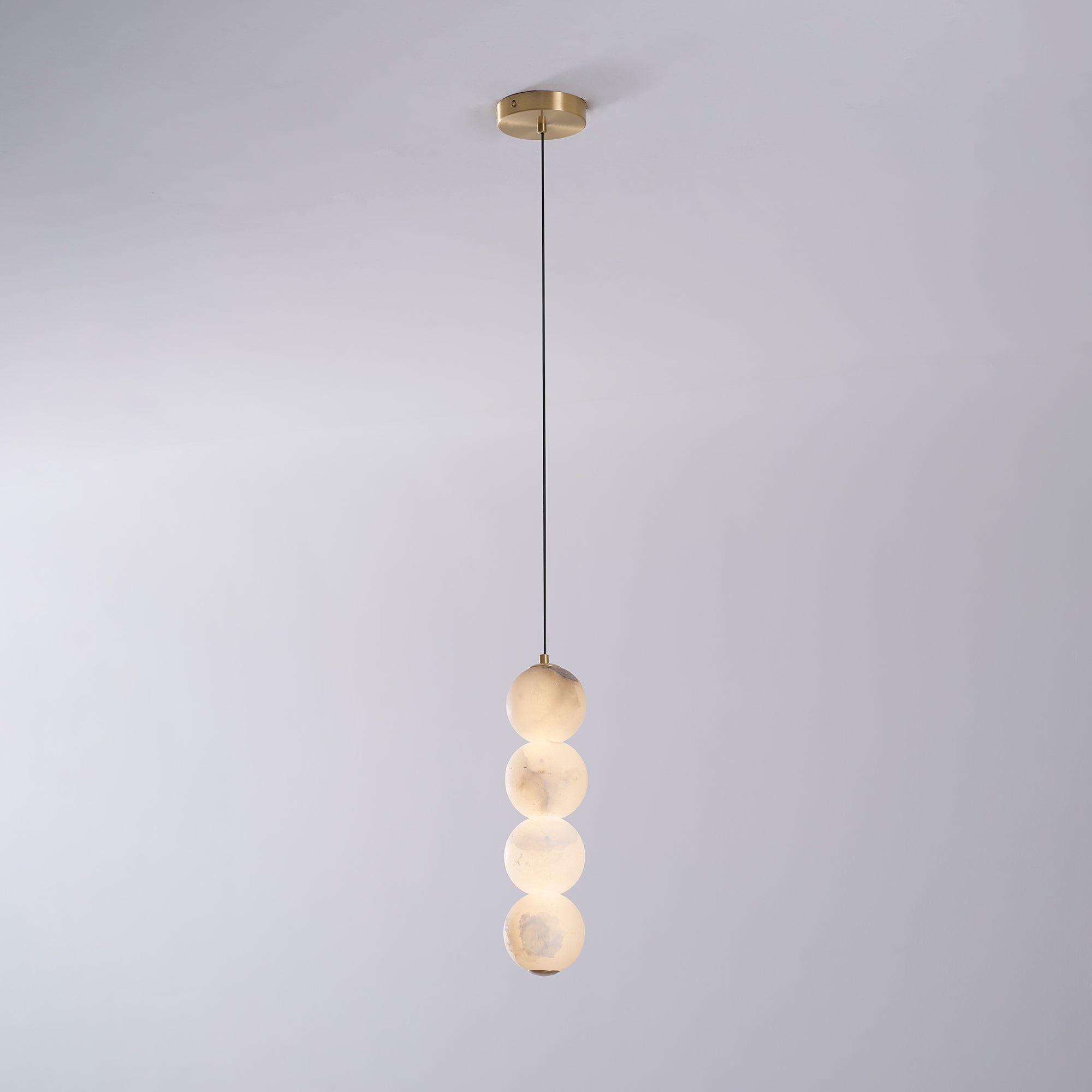 Pearl Alabaster Pendant Light